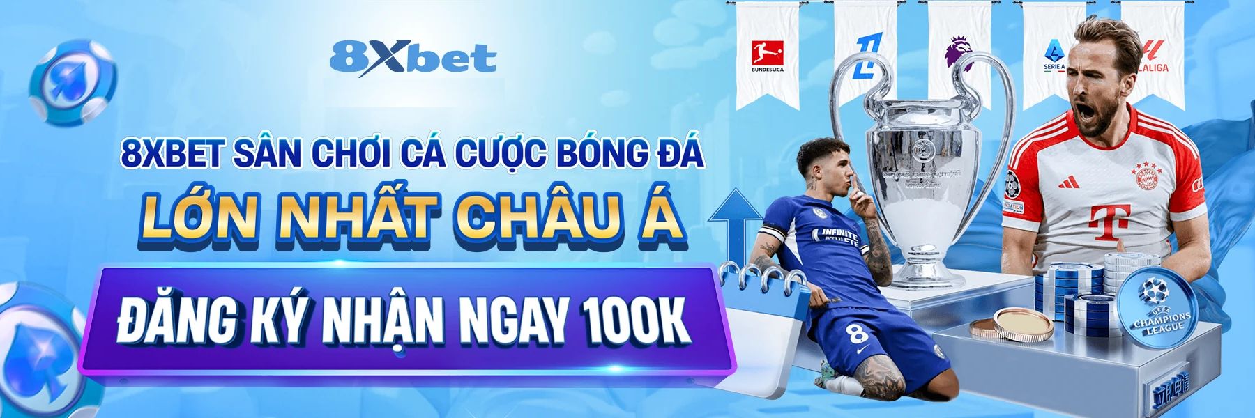 8xbet Banner home
