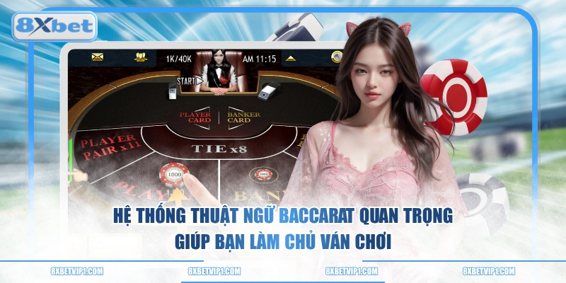 Hệ thống thuật ngữ Baccarat quan trọng giúp bạn làm chủ ván chơi