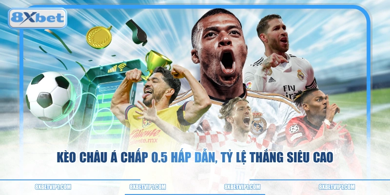 Kèo châu Á chấp 0.5 hấp dẫn, tỷ lệ thắng siêu cao