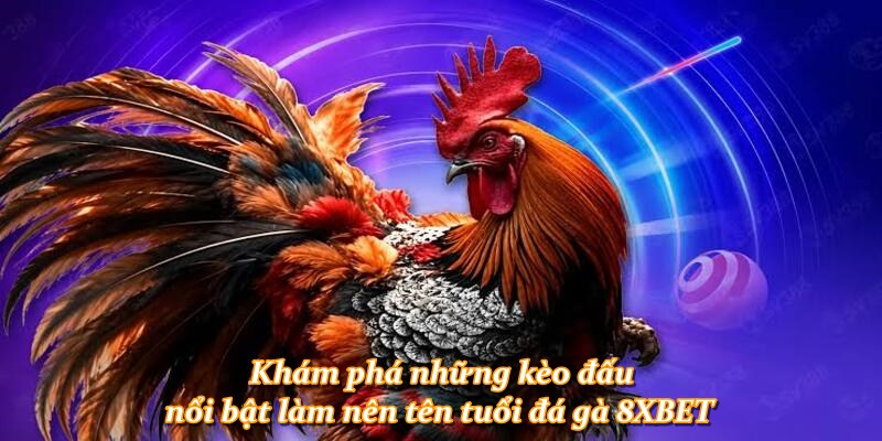 Khám phá những kèo đấu nổi bật làm nên tên tuổi đá gà 8XBET