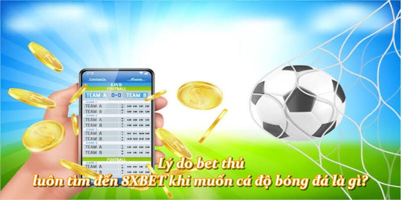 Lý do bet thủ luôn tìm đến 8XBET khi muốn cá độ bóng đá là gì?