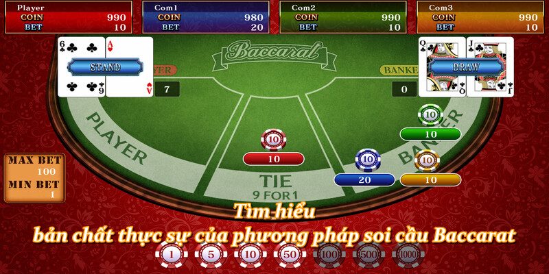 Tìm hiểu bản chất thực sự của phương pháp soi cầu Baccarat